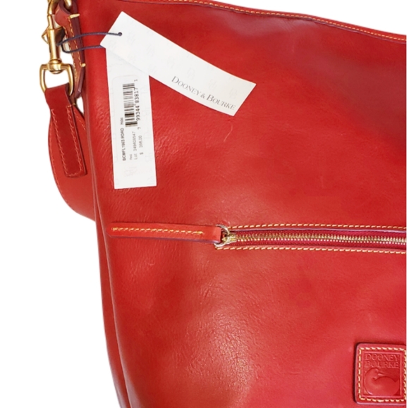 NWT Dooney & Bourke LG Leather Hobo - Picture 7 of 7